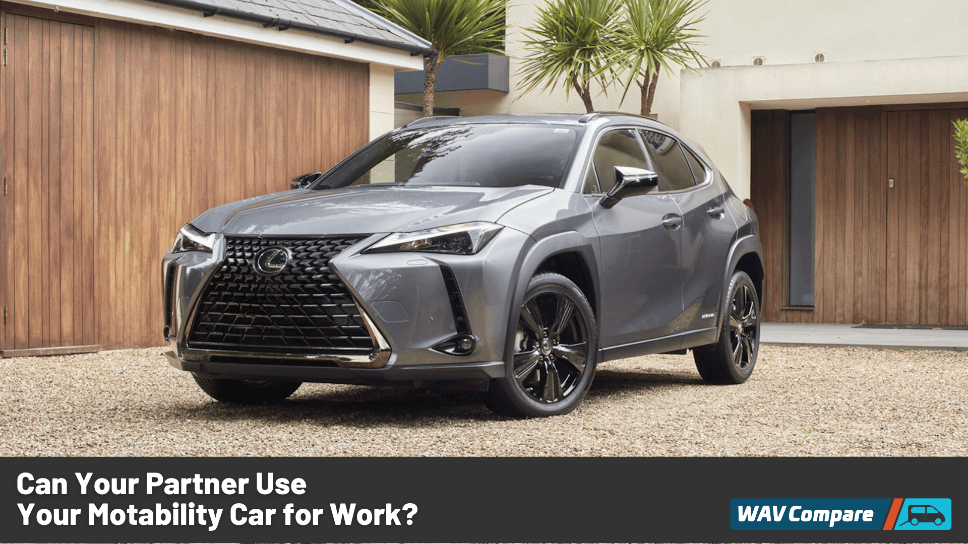 Can My Partner Use My Motability Car for Work?