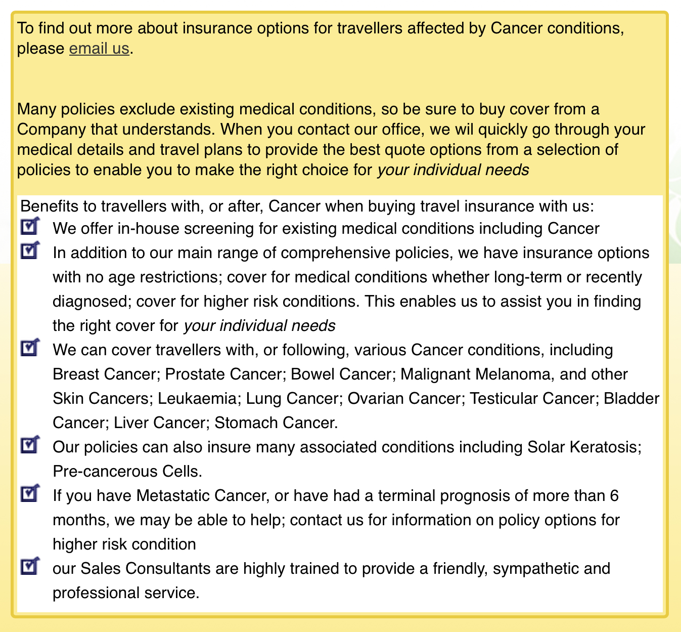 Can You Get Travel Insurance If You Have Cancer?