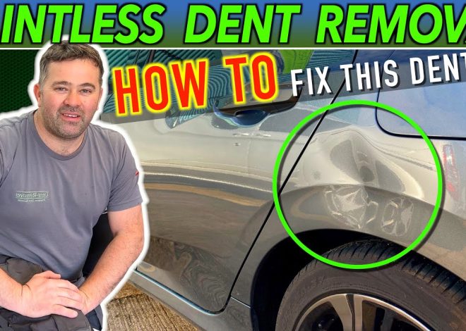 Car Dent Removal: A Step-by-Step Guide