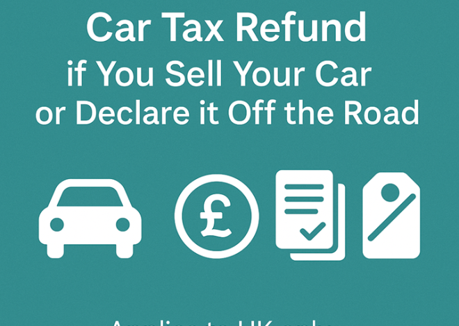 How to Claim Your Car Road Tax Back