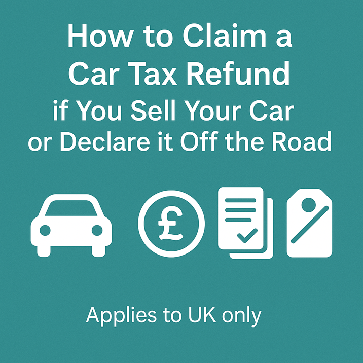 How to Claim Your Car Road Tax Back