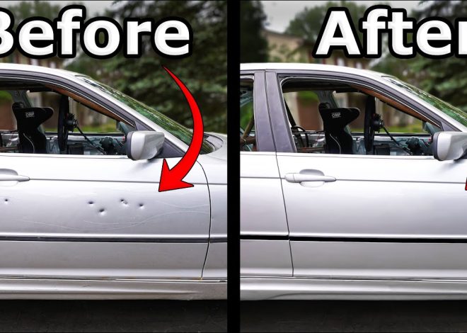 How to Remove a Dent from Your Car
