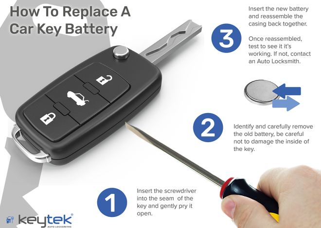 How to Replace Your Car Key Battery