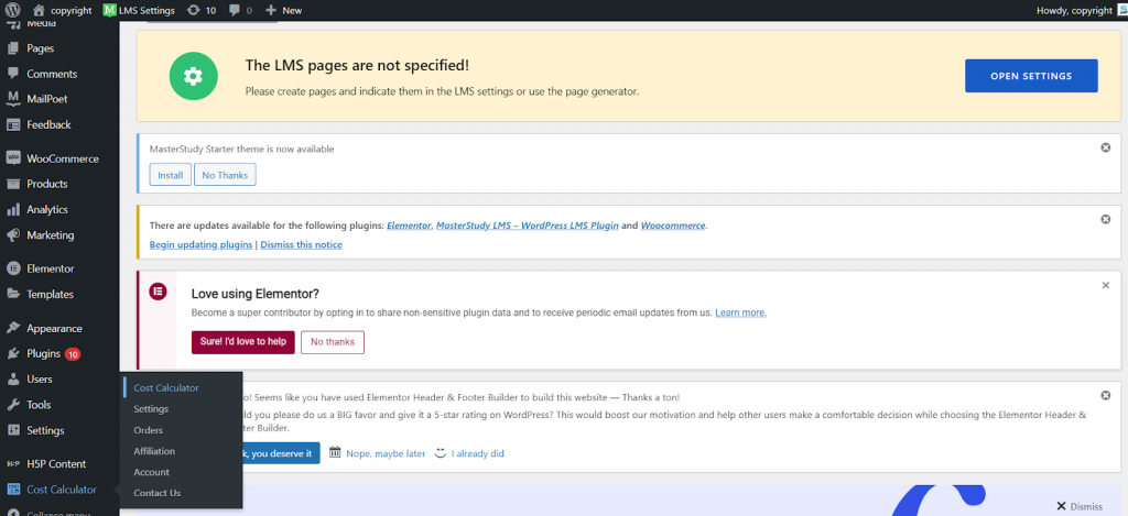 Patient Share Of Cost WordPress Title