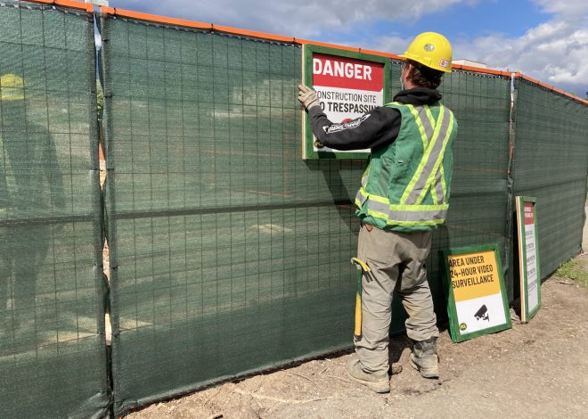 The Purpose of a Construction Site Fence