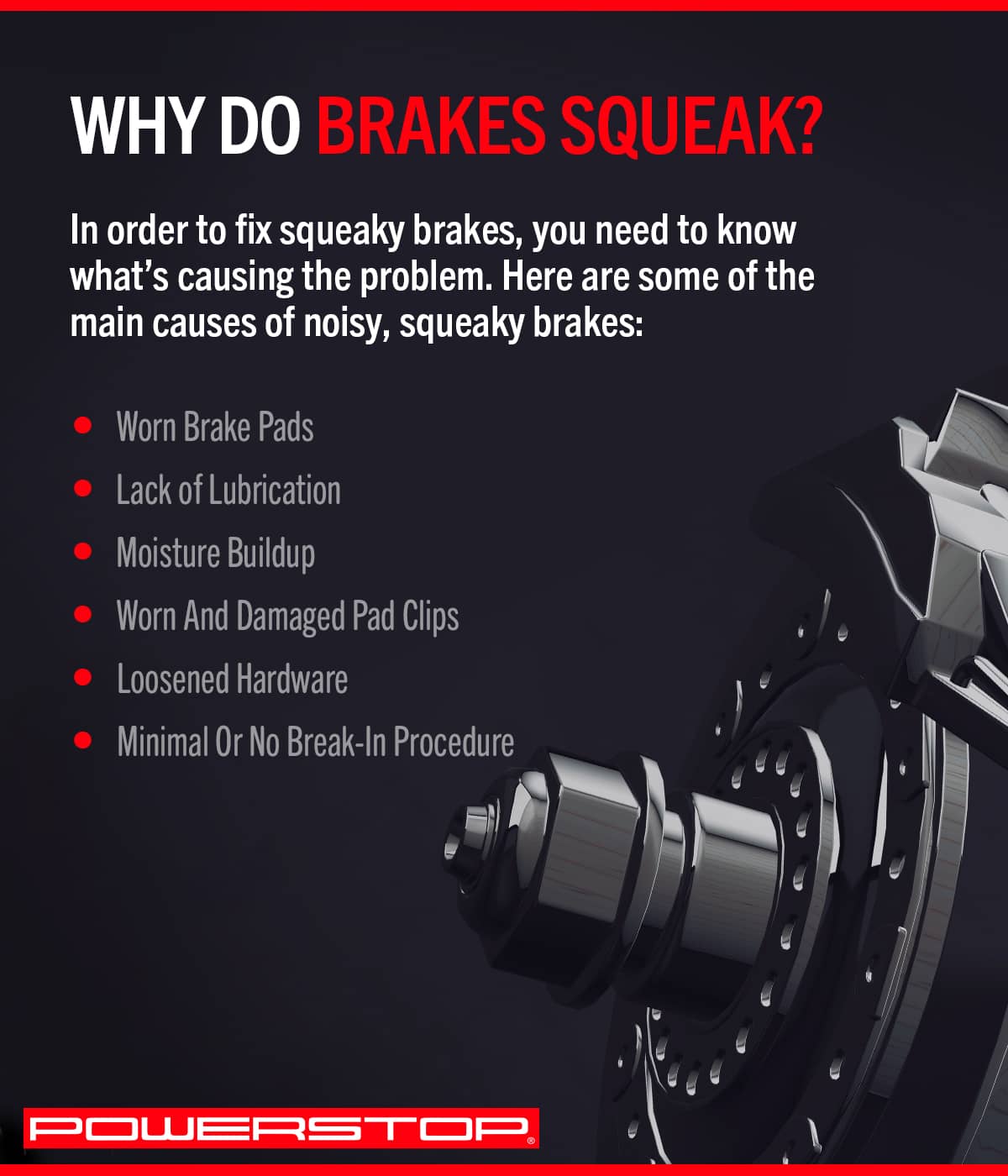 why do the brakes on my car squeak