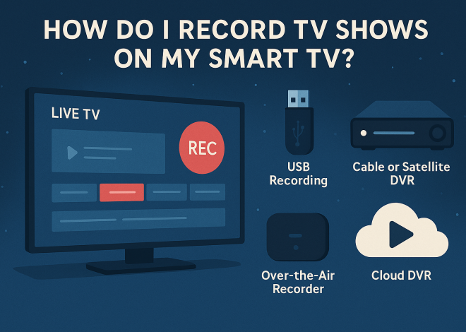 Can You Record from a Smart TV? A Comprehensive Guide