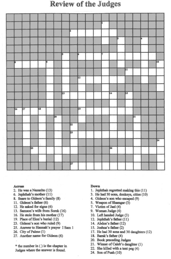 Judge Weight Crossword Clue