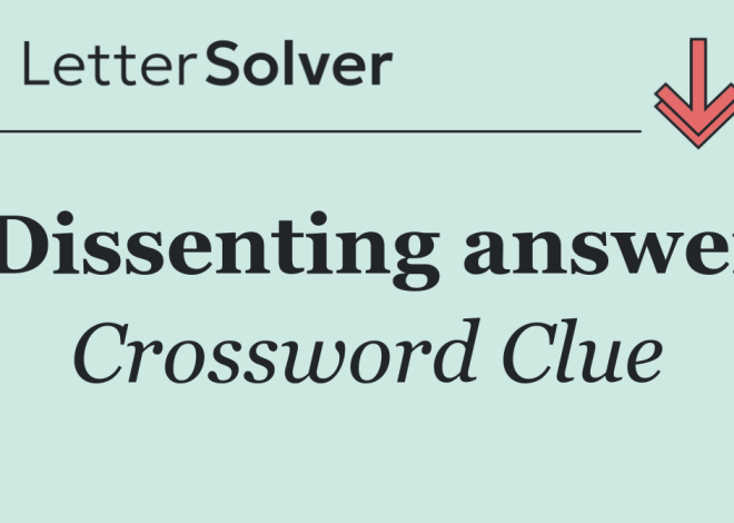 Dissenting Group Crossword Clue Answer