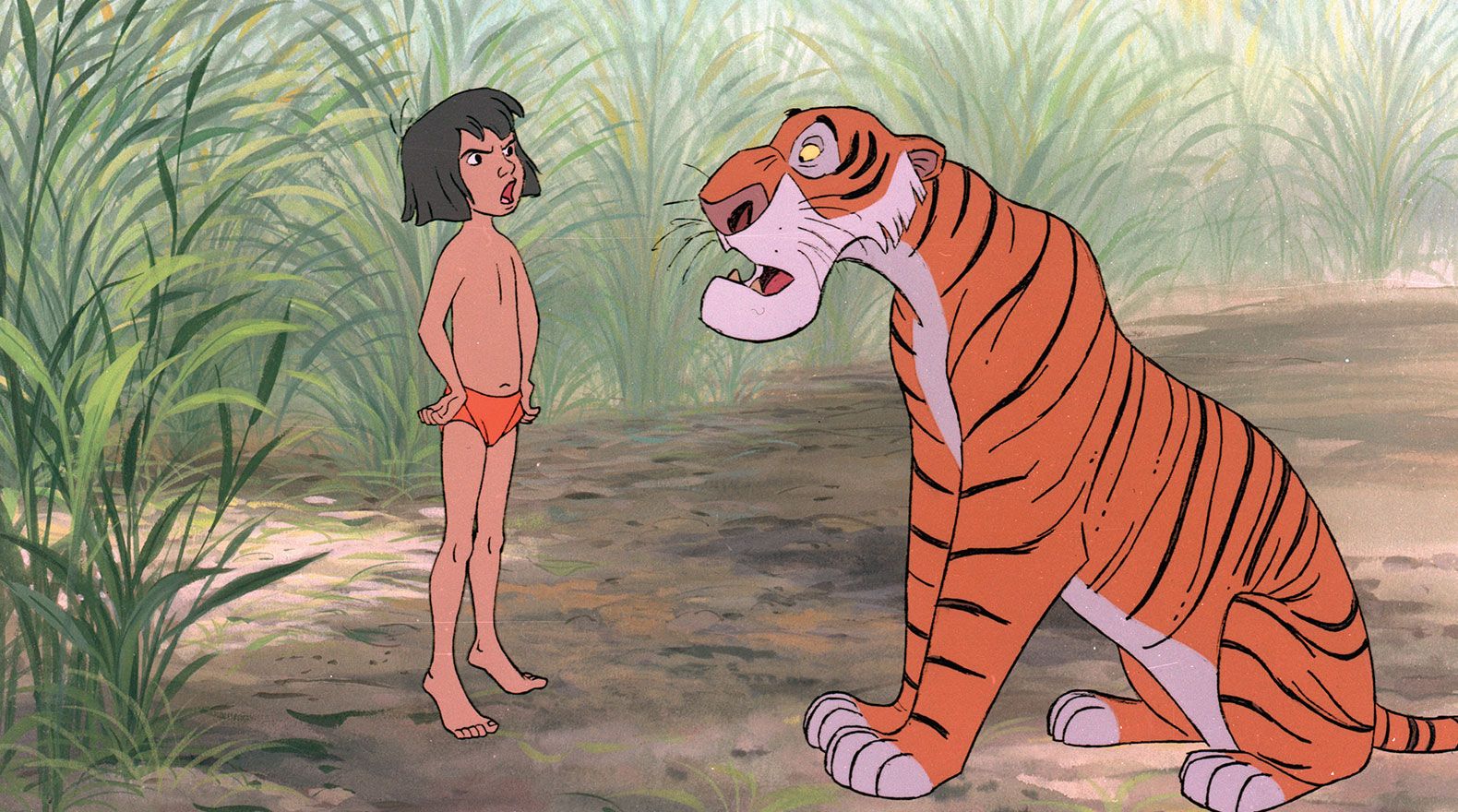 Mowgli Cartoon WordPress Title
